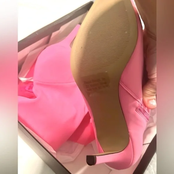 💞Eloquii HoT PiNk,Neoprene ankle boots, size 9W,Designed to Impress, AWESOME - Picture 12 of 12